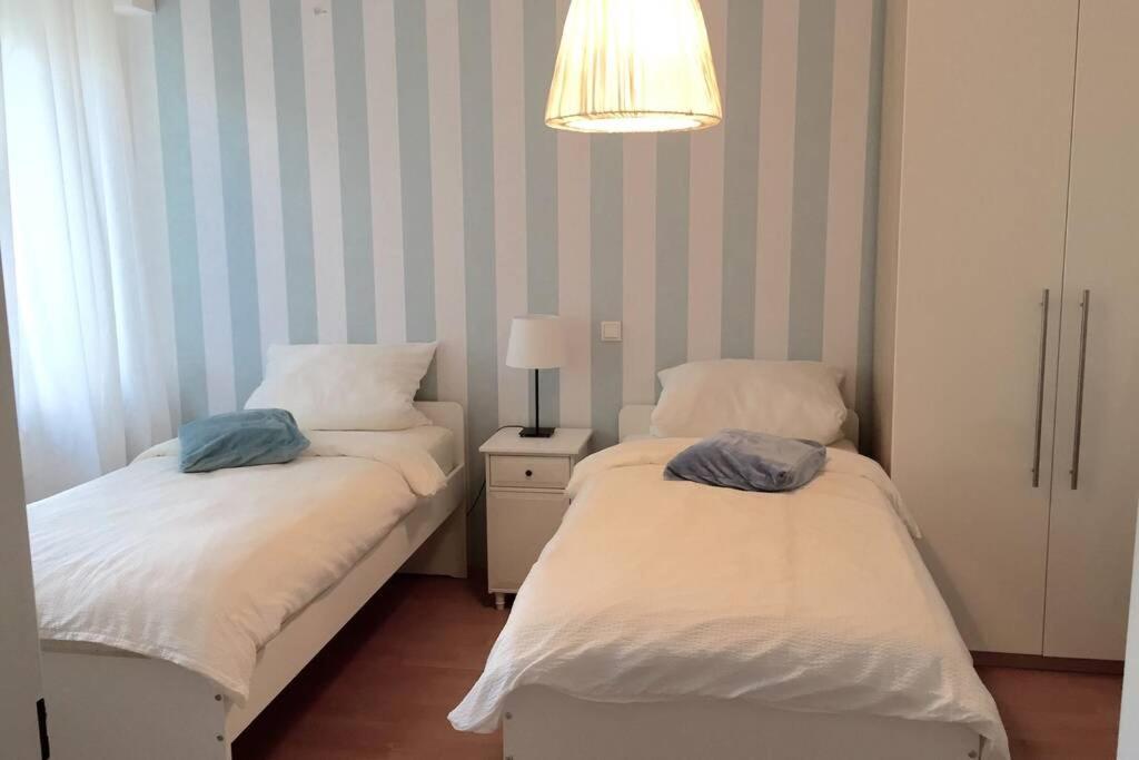 3 Schlafzimmer-2 Bäder- bis zu 7 Gäste Düsseldorf Exterior foto